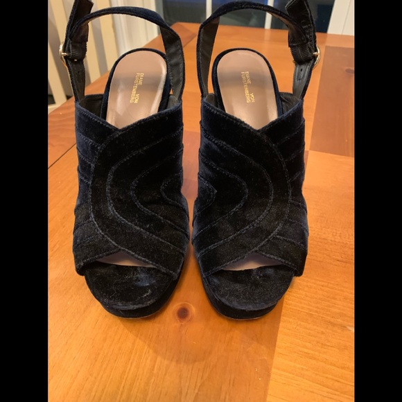 DVF velvet heels - Picture 1 of 4